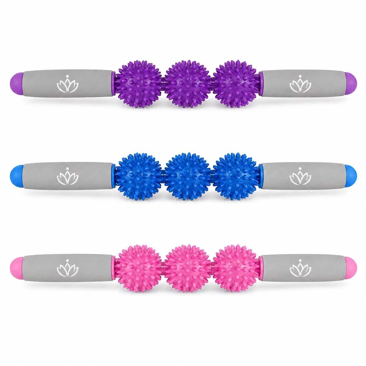 Triple Sphere Handheld Muscle Roller