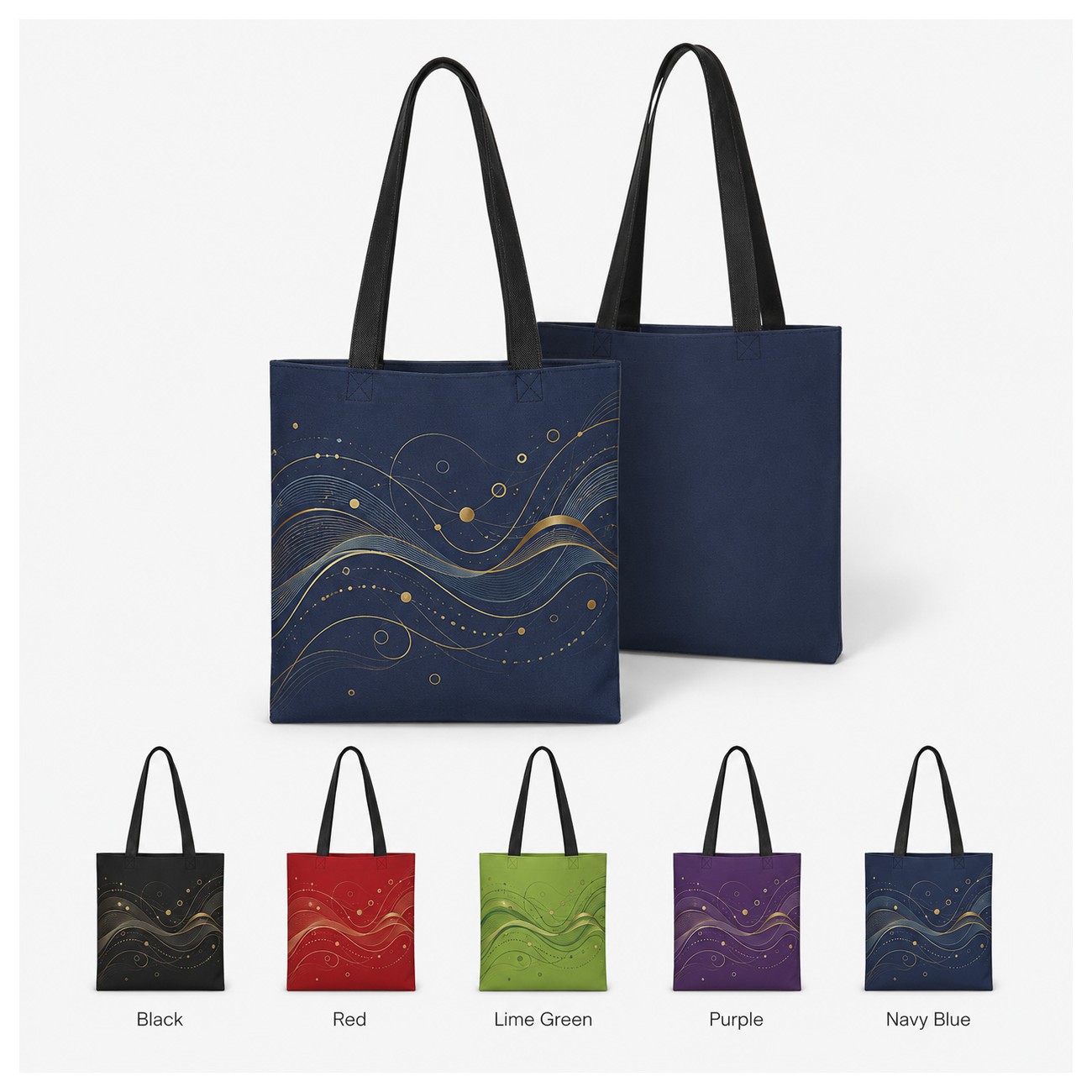 14-Inch Non-Woven PET Tote Bag