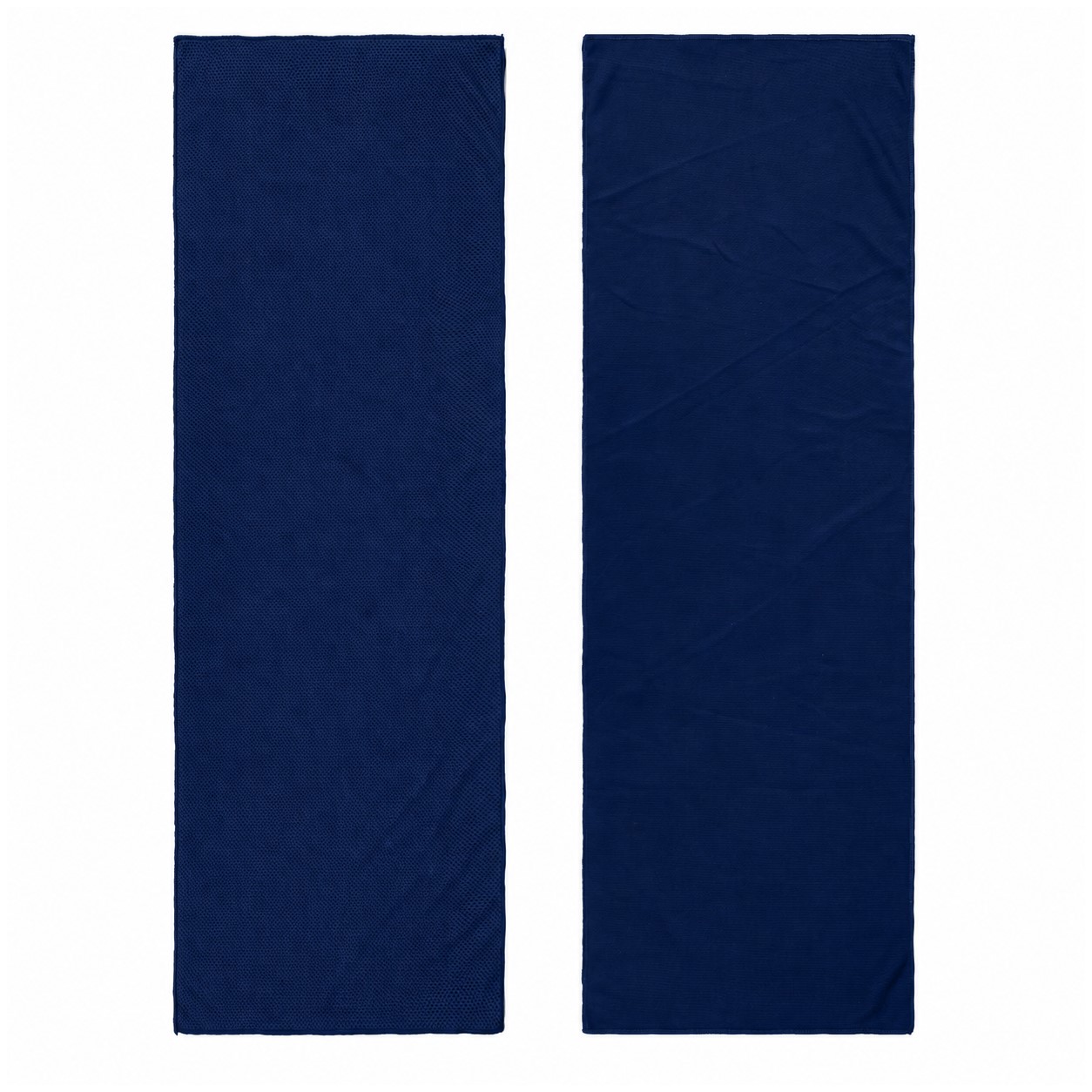 Polyester Cooling Sports Towel — Dark Blue