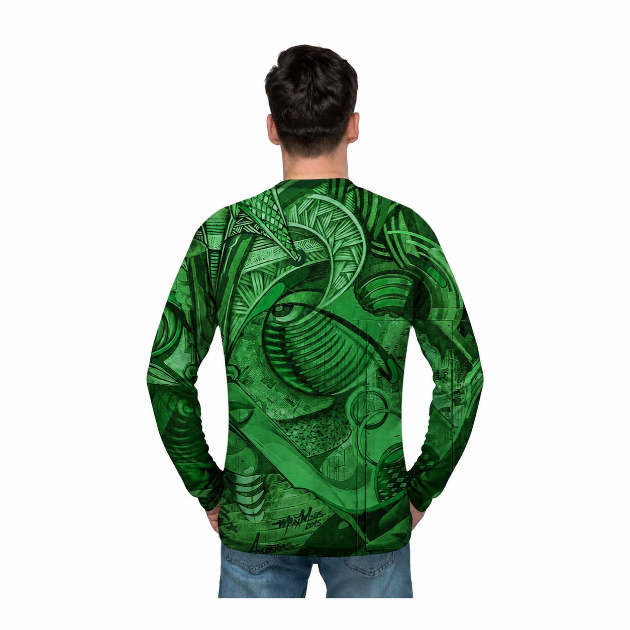 Long Sleeve Performance T-Shirt — Green