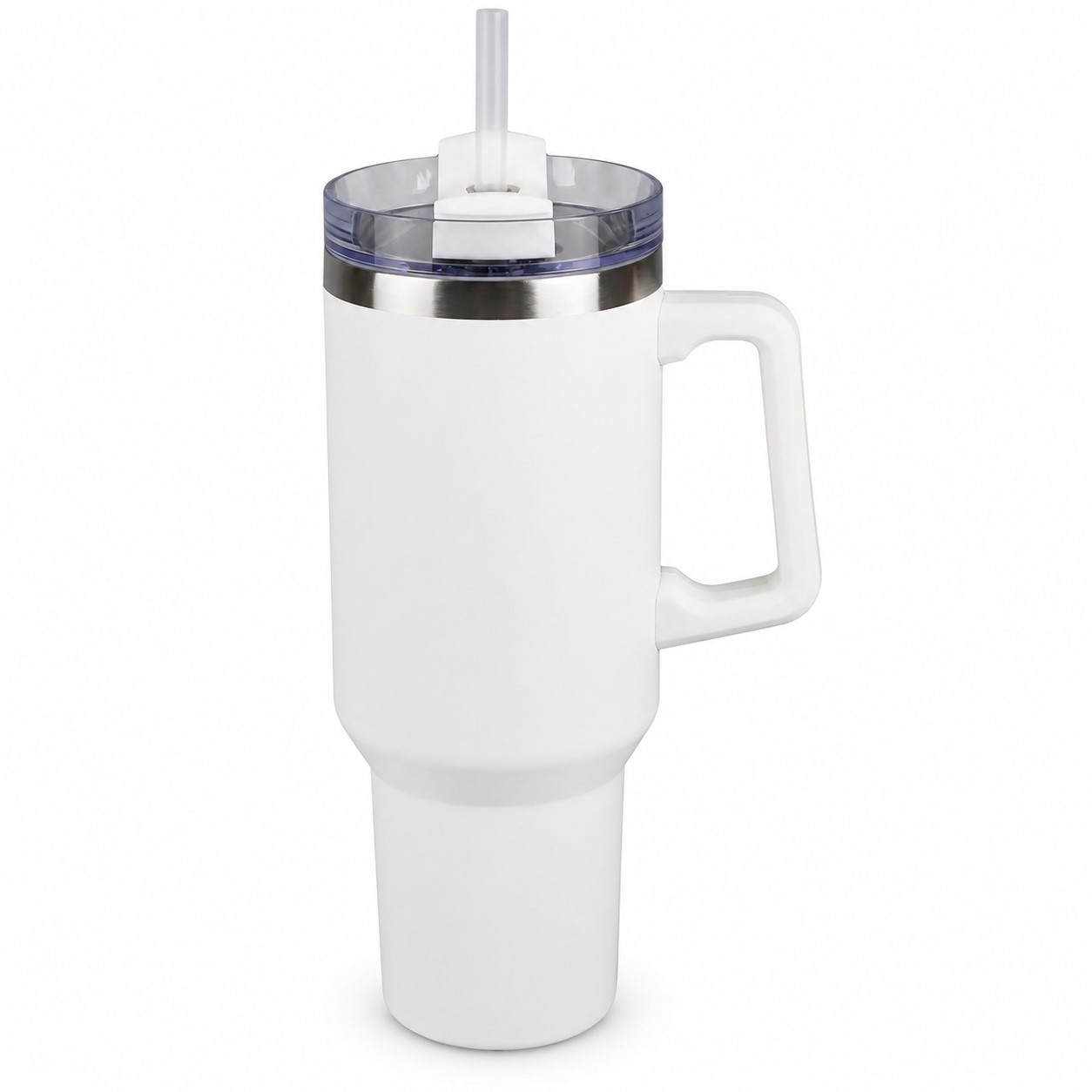 Stainless Steel Travel Mug With Handle — view 2