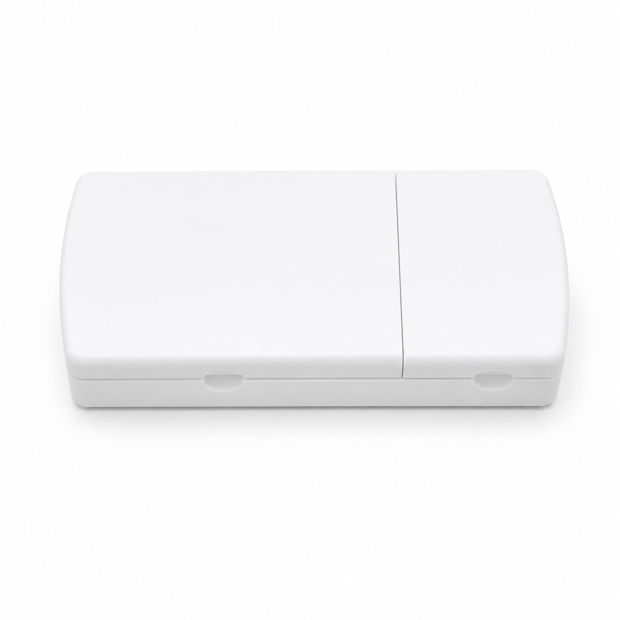 Double Compartment ABS Pill Cutter Organizer — view 2