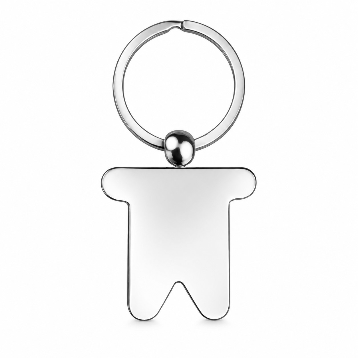 Human Figure Zinc Alloy Key Fob — view 2
