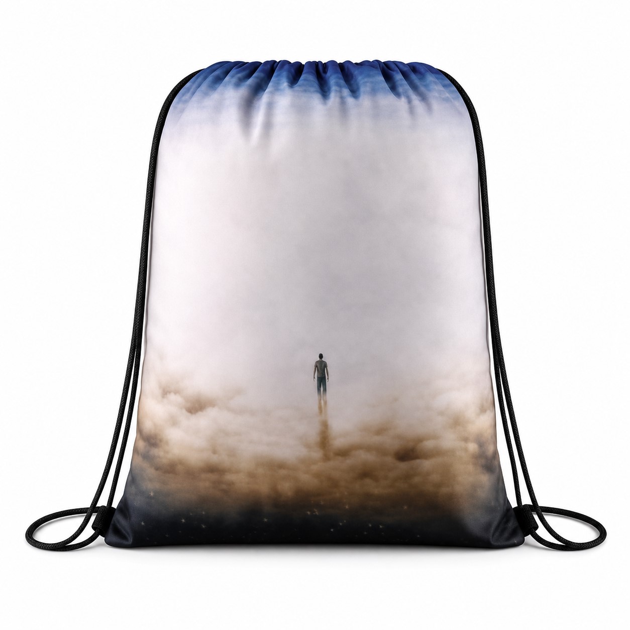 Full Color Polyester Drawstring Bag — view 2