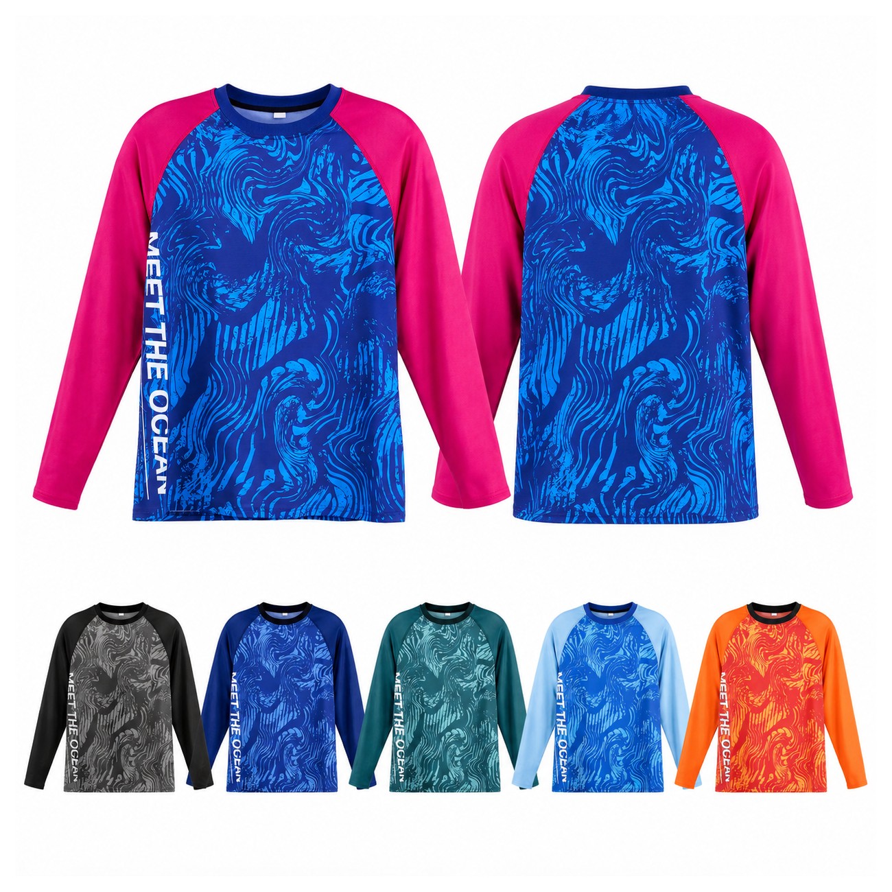 Unisex Long-Sleeve Fishing Shirt