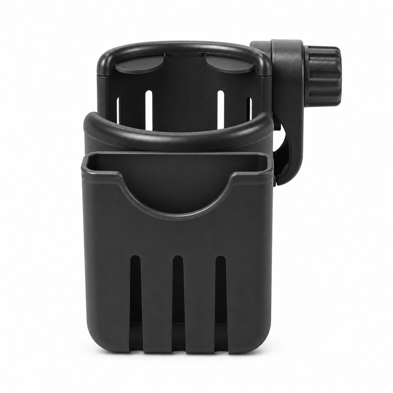 Rotating ABS Stroller Cup And Phone Holder — view 2