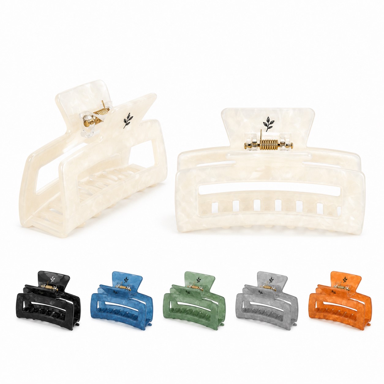 Large Acetate Hair Claw Clip
