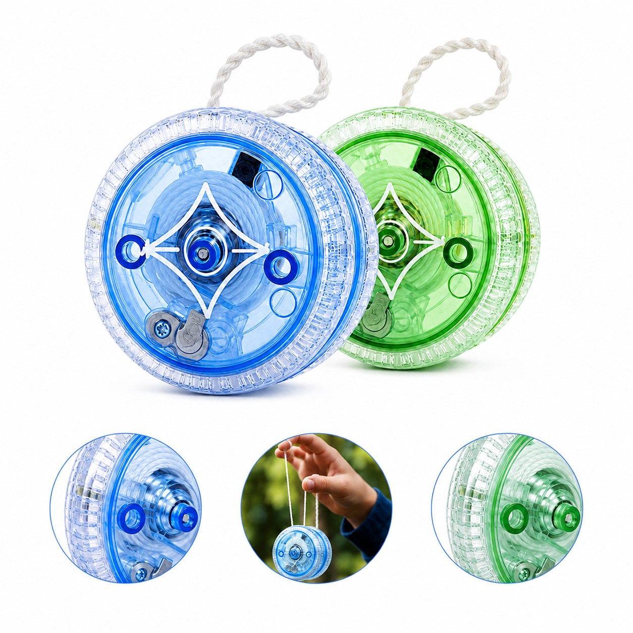 Light Up Plastic Yoyo Toy