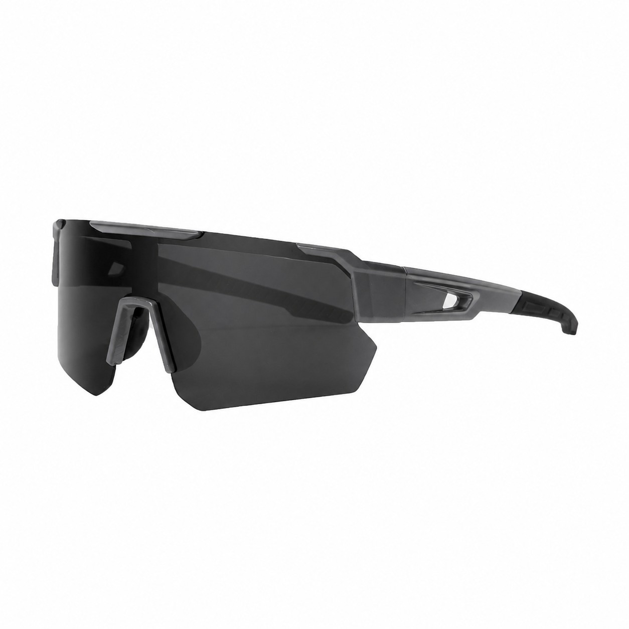 Viper Mirror Sport Sunglasses — Black/Gray