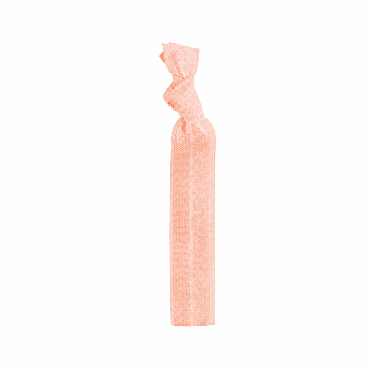 Elastic Spandex Hair Tie — Peach Pink