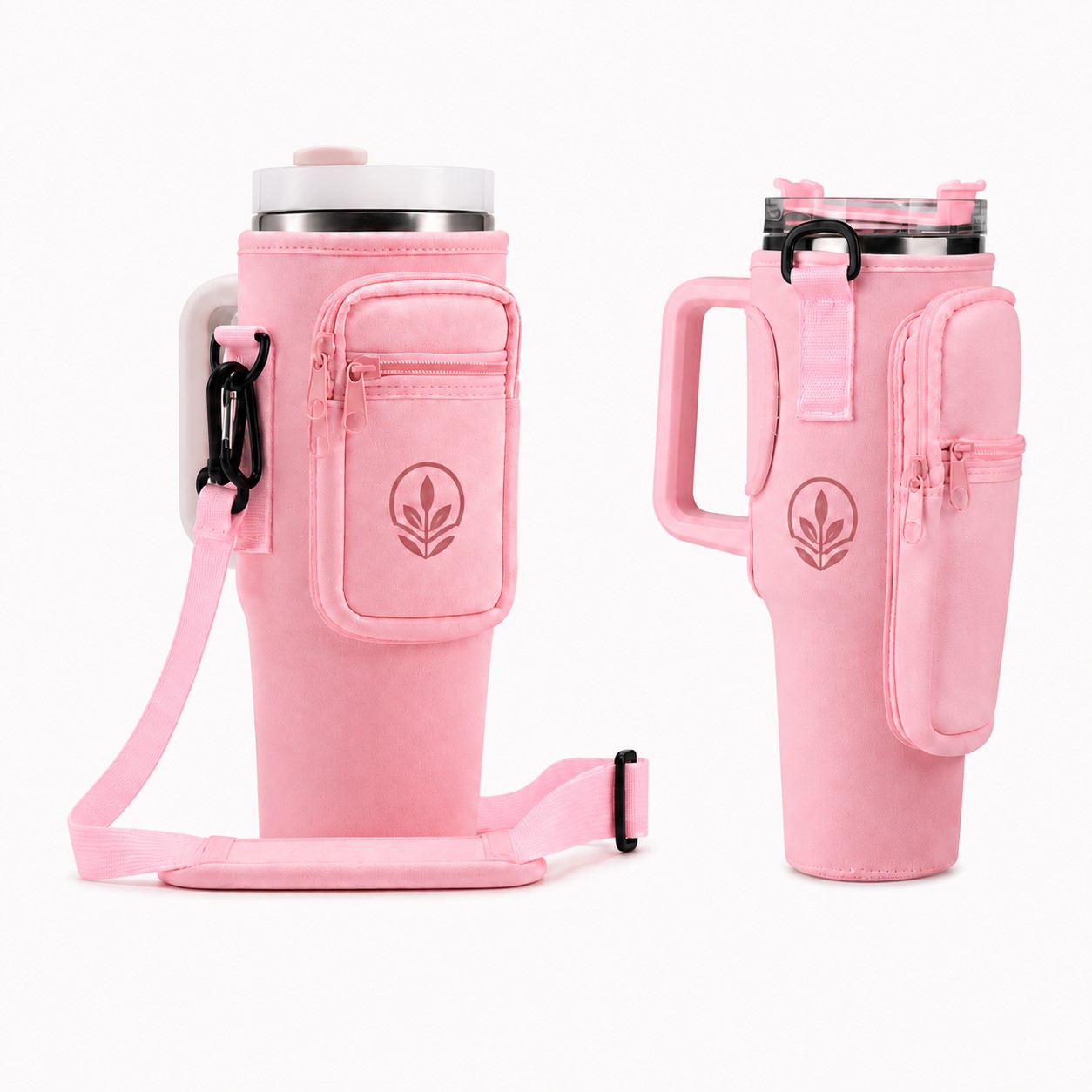 Synthetic Rubber 40 Oz Bottle Carrier Bag