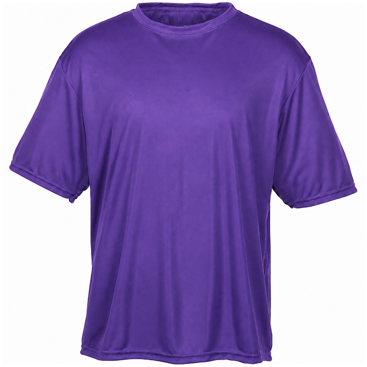 Men's Cooling Recycled Polyester Tee — Purple
