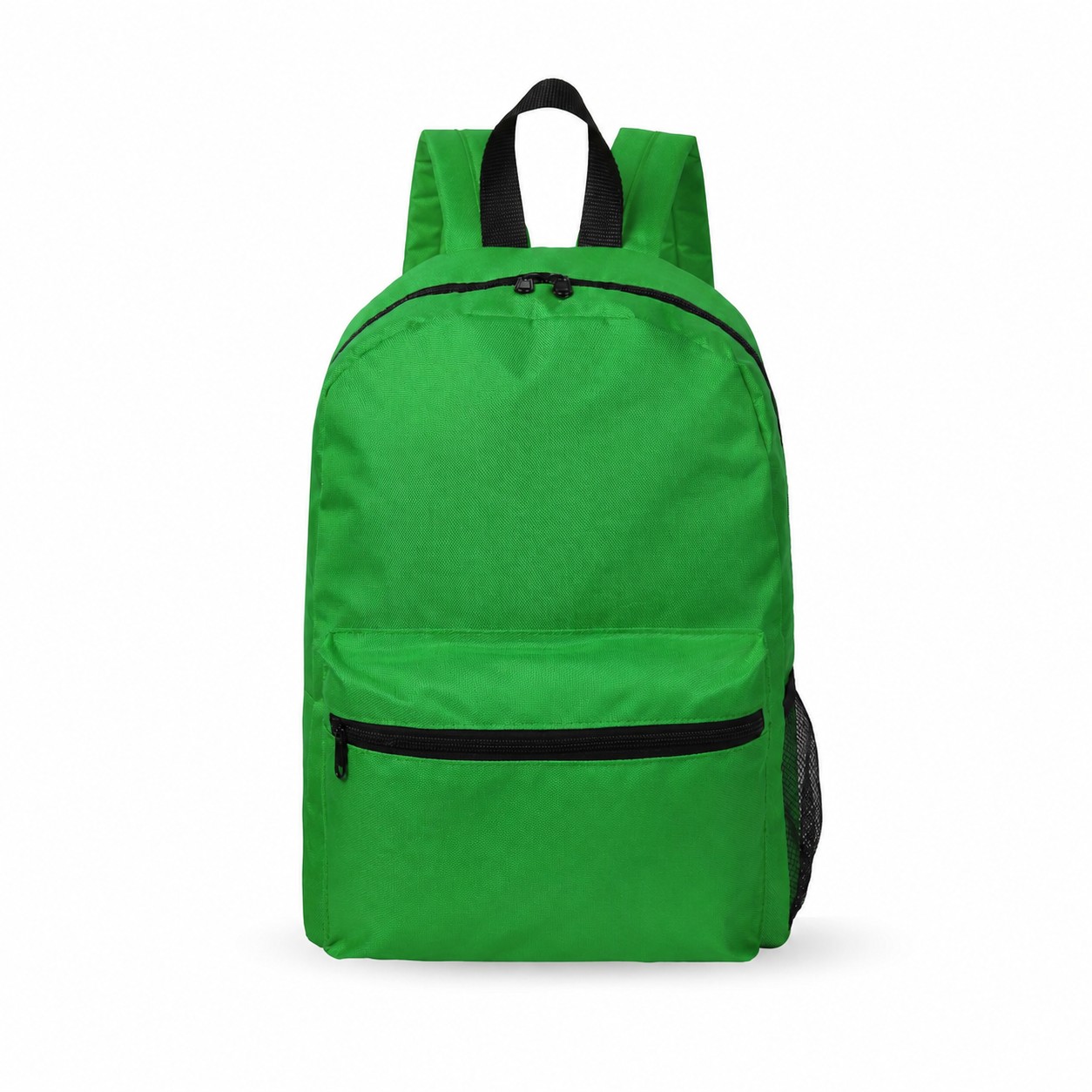 600D Polyester Backpack — Green