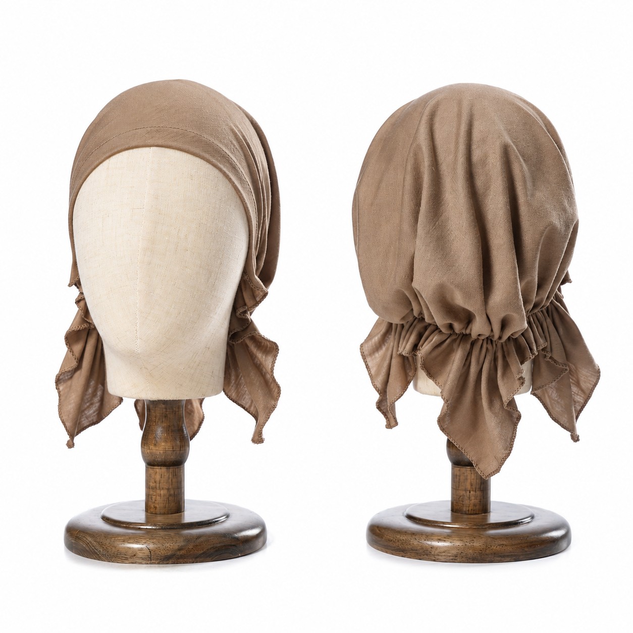 Cotton Elastic Turban Headscarf Cap
