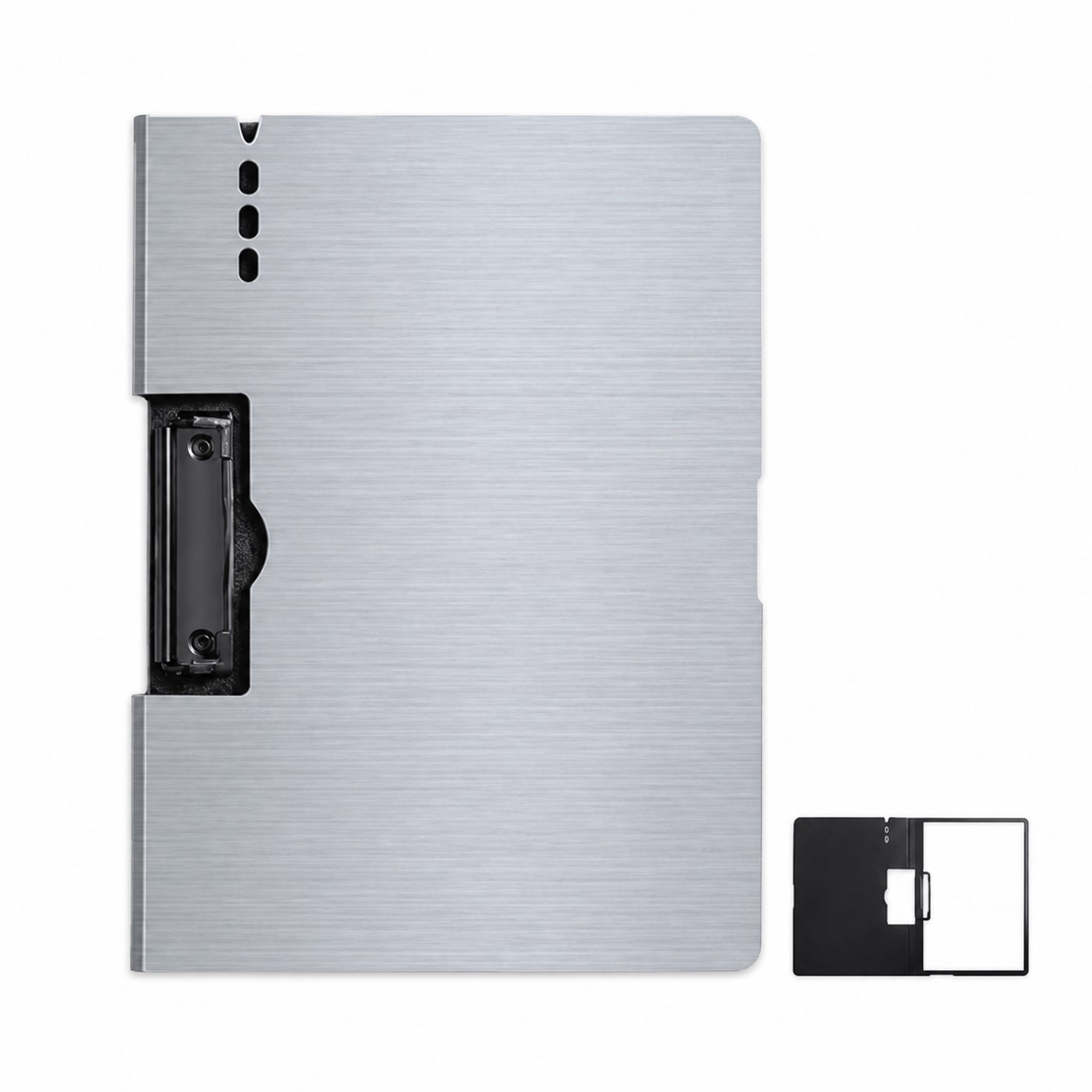 Brushed Polypropylene A4 Horizontal Clipboard Folder — view 2