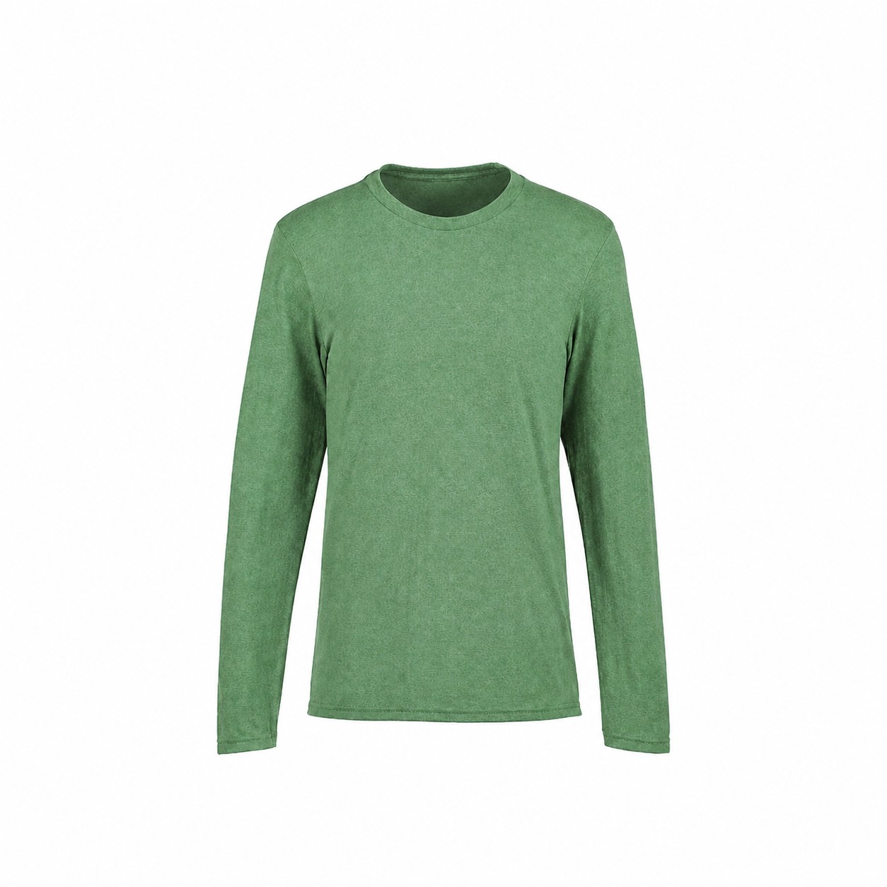 Tri Blend Long Sleeve T Shirt — Green