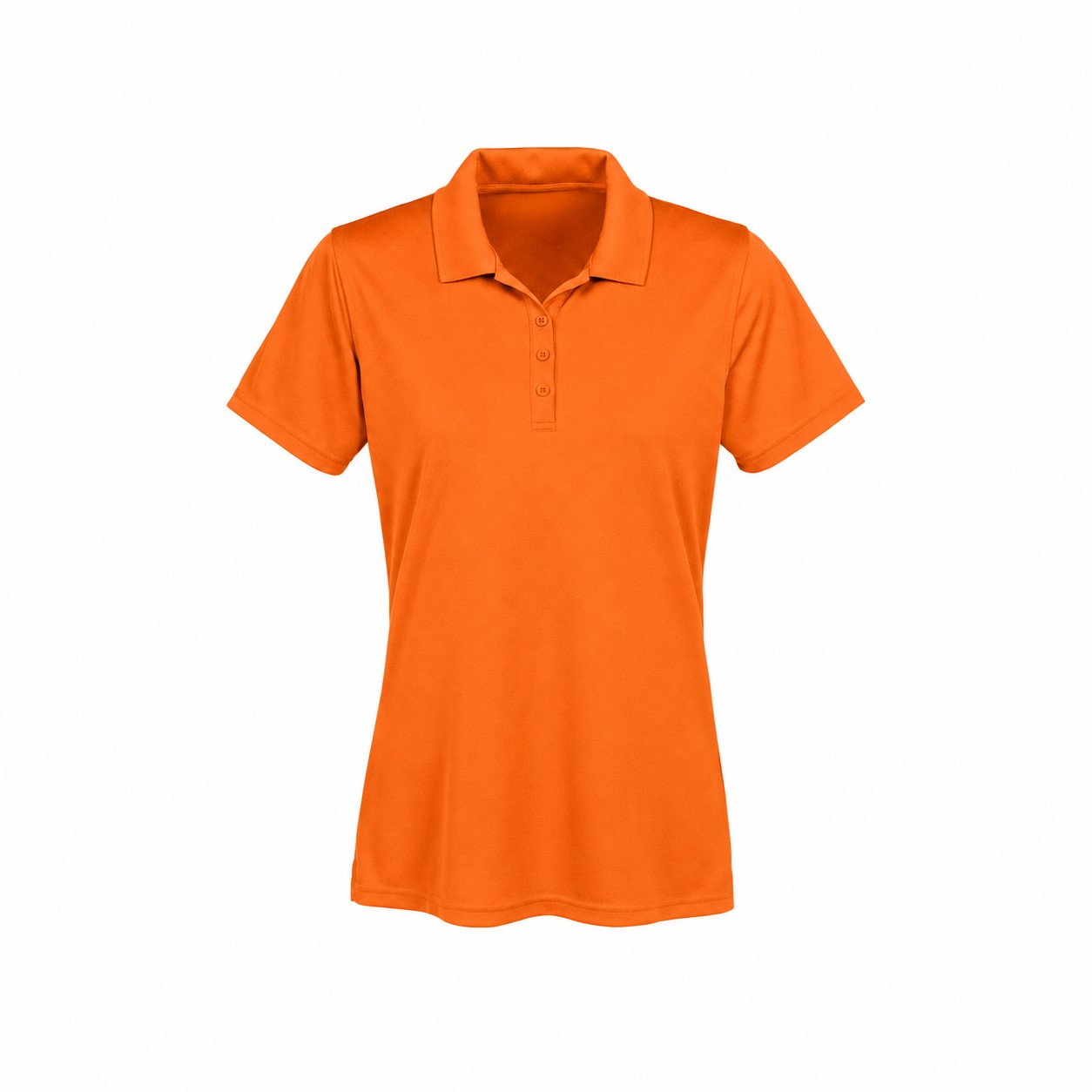Recycled Team Polo Shirt — Orange