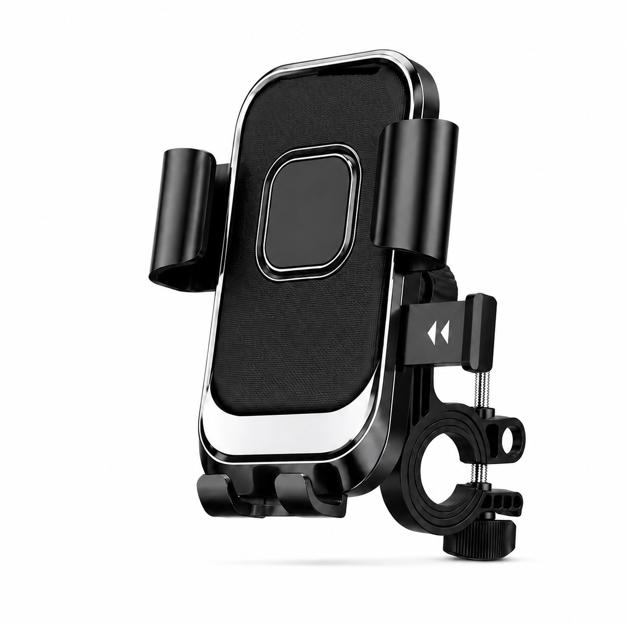 Bicycle Motorcycle Phone Holder With Screw Clamp — view 2