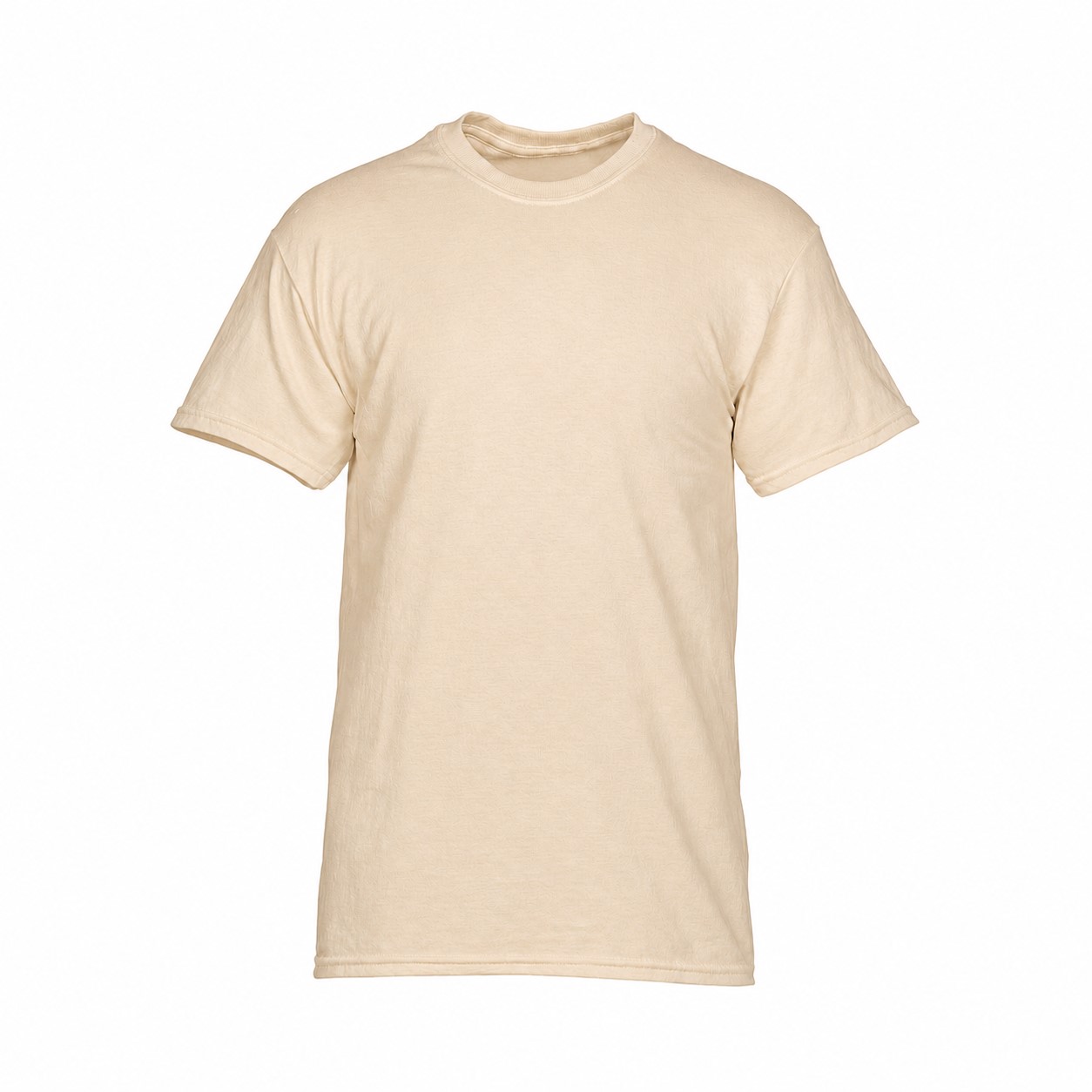 Durable Cotton Crewneck Event Tee — Beige