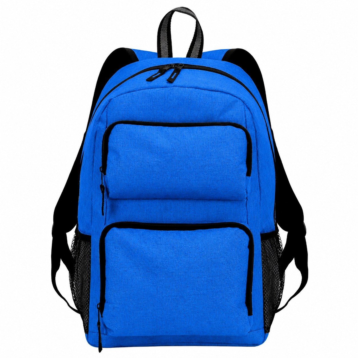 300D Polyester Laptop Backpack — Blue