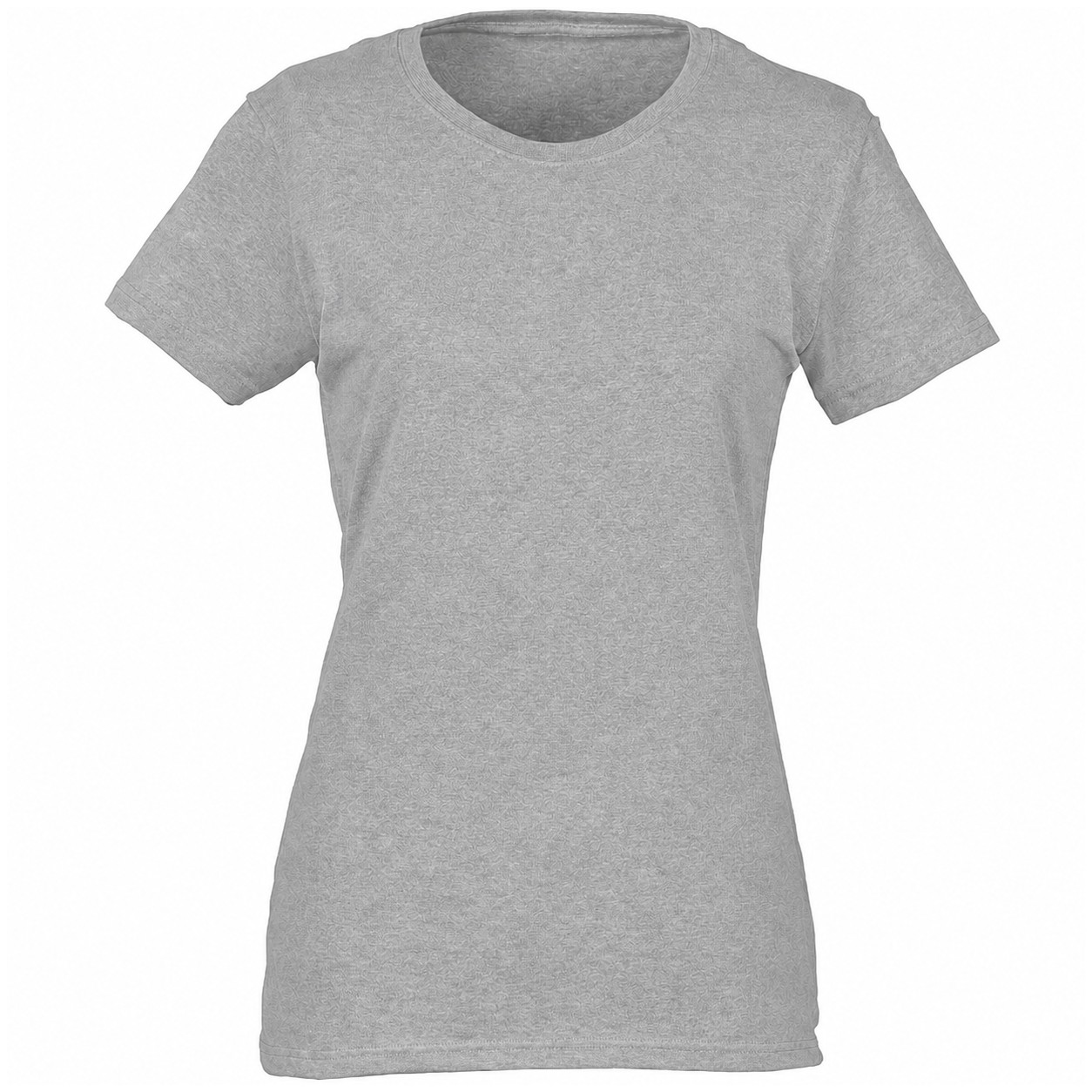 Ladies' Midweight Cotton T-Shirt — Gray