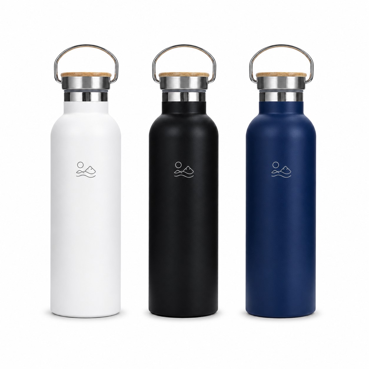 Loop Handle Insulated Steel Beverage Bottle