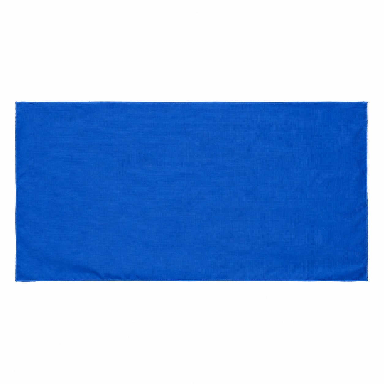Waffle Weave Beach Towel — Blue