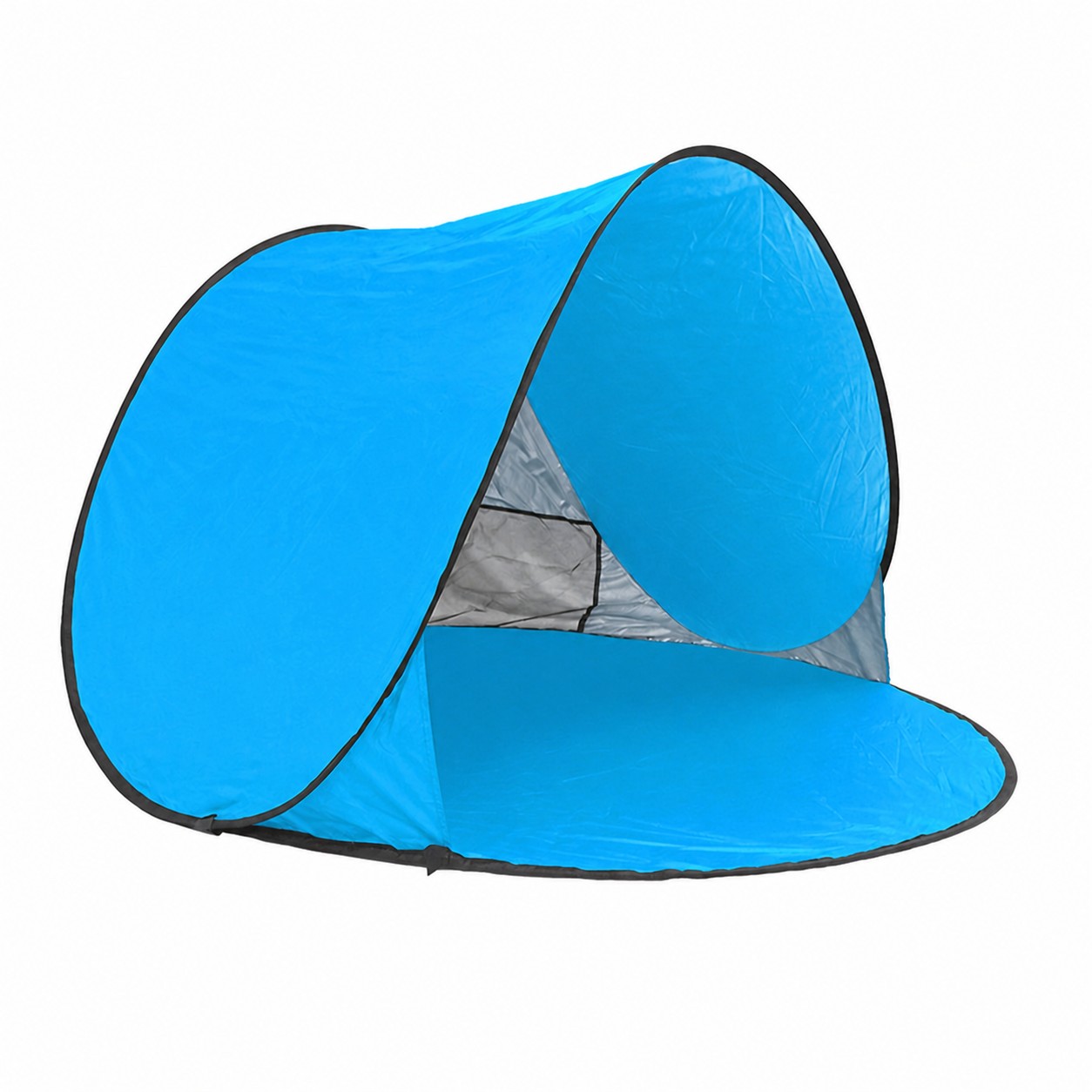 Polyester Pop Up Sun Shelter — Cyan Blue