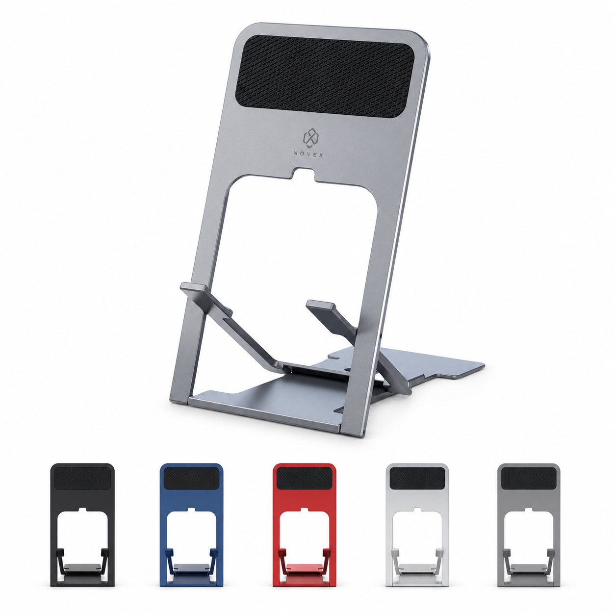 Four Position Folding Plastic Phone Stand