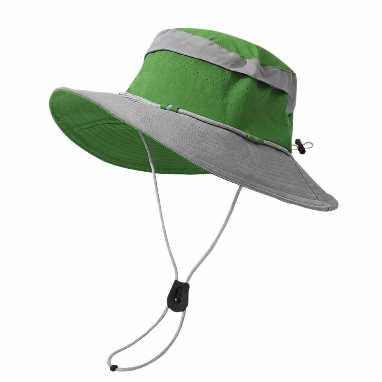 Polyester Vented Boonie Shade Hat — Pea Green