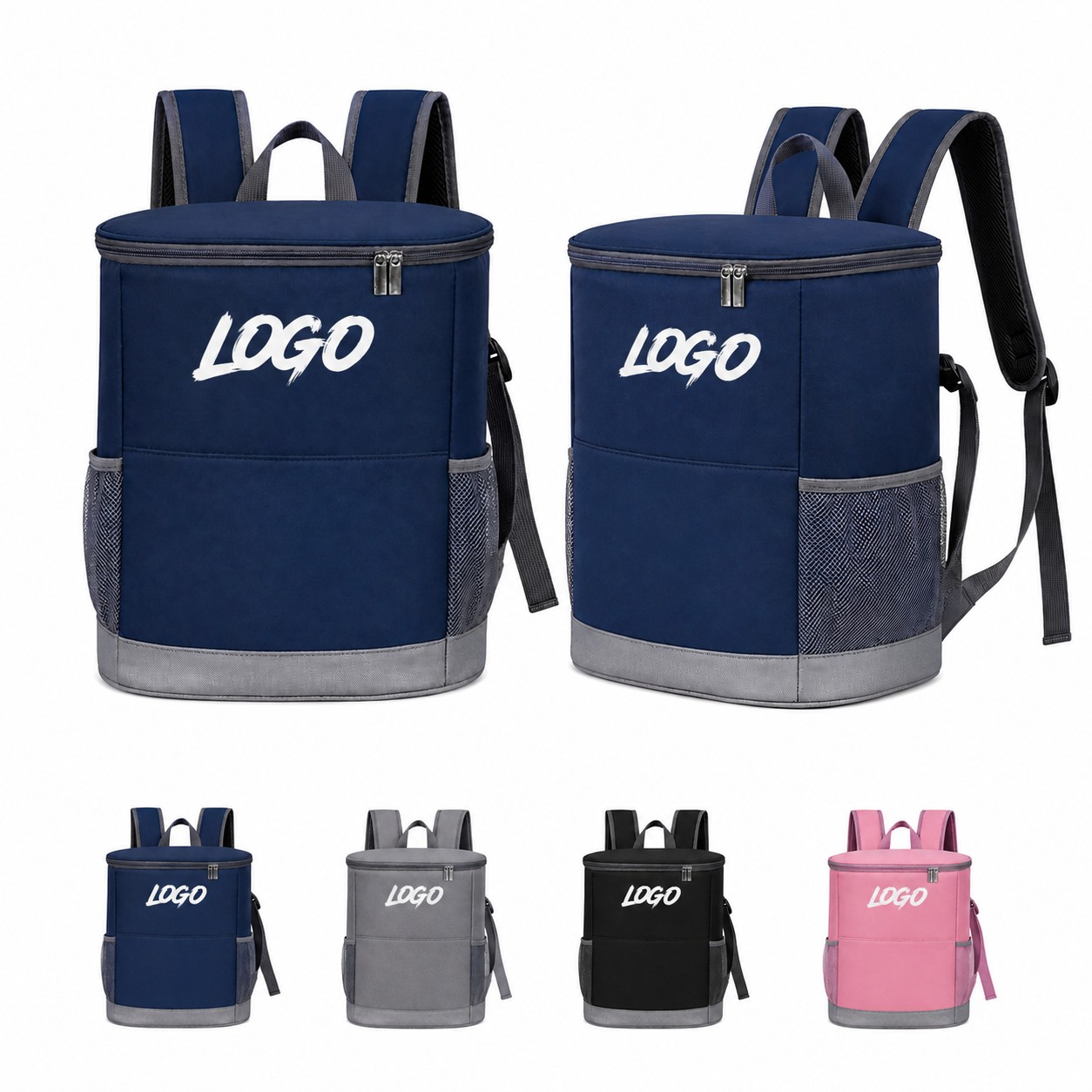 Insulated Fabric Backpack Cooler