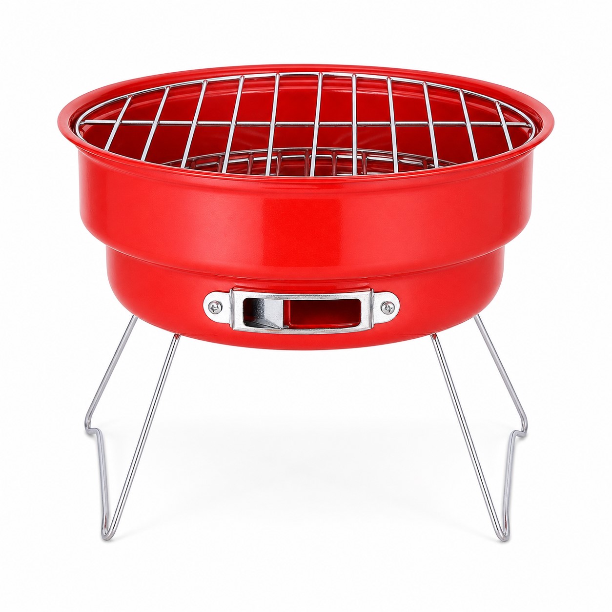 Compact Steel Dual Use Grill And Cooler — view 2