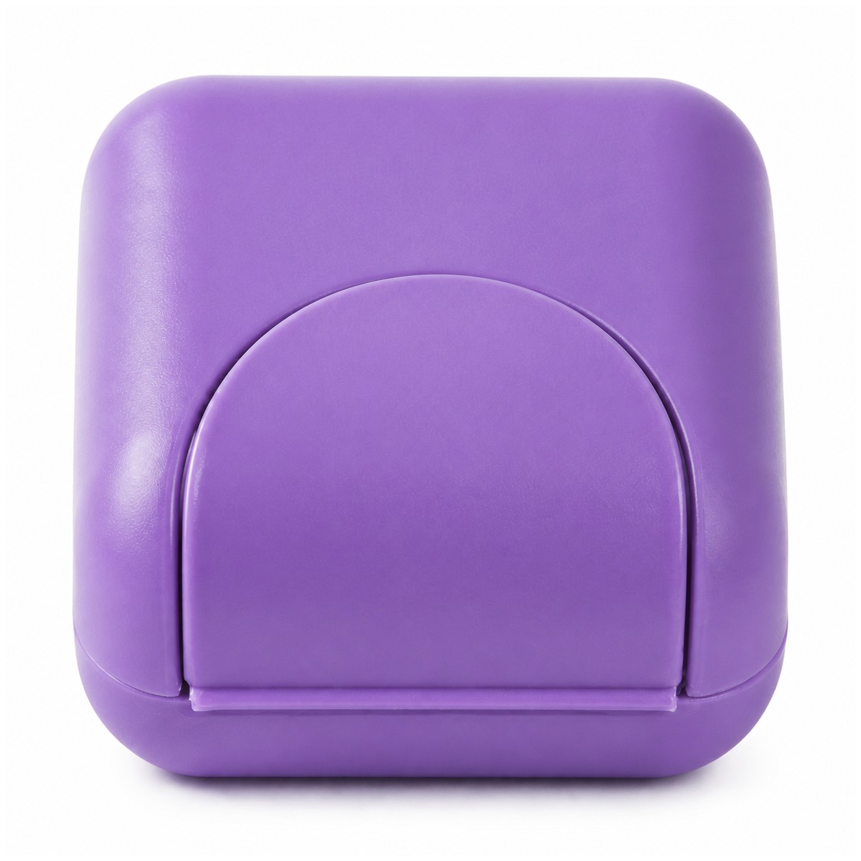 Compact ABS Travel Soap Box — Purple
