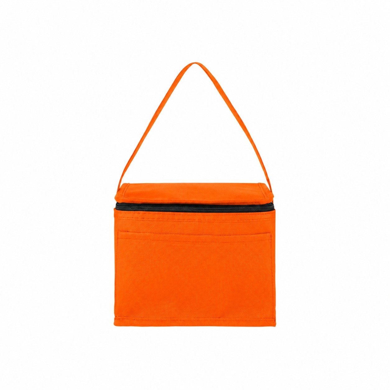 Zippered Storage Cooler Bag — Orange