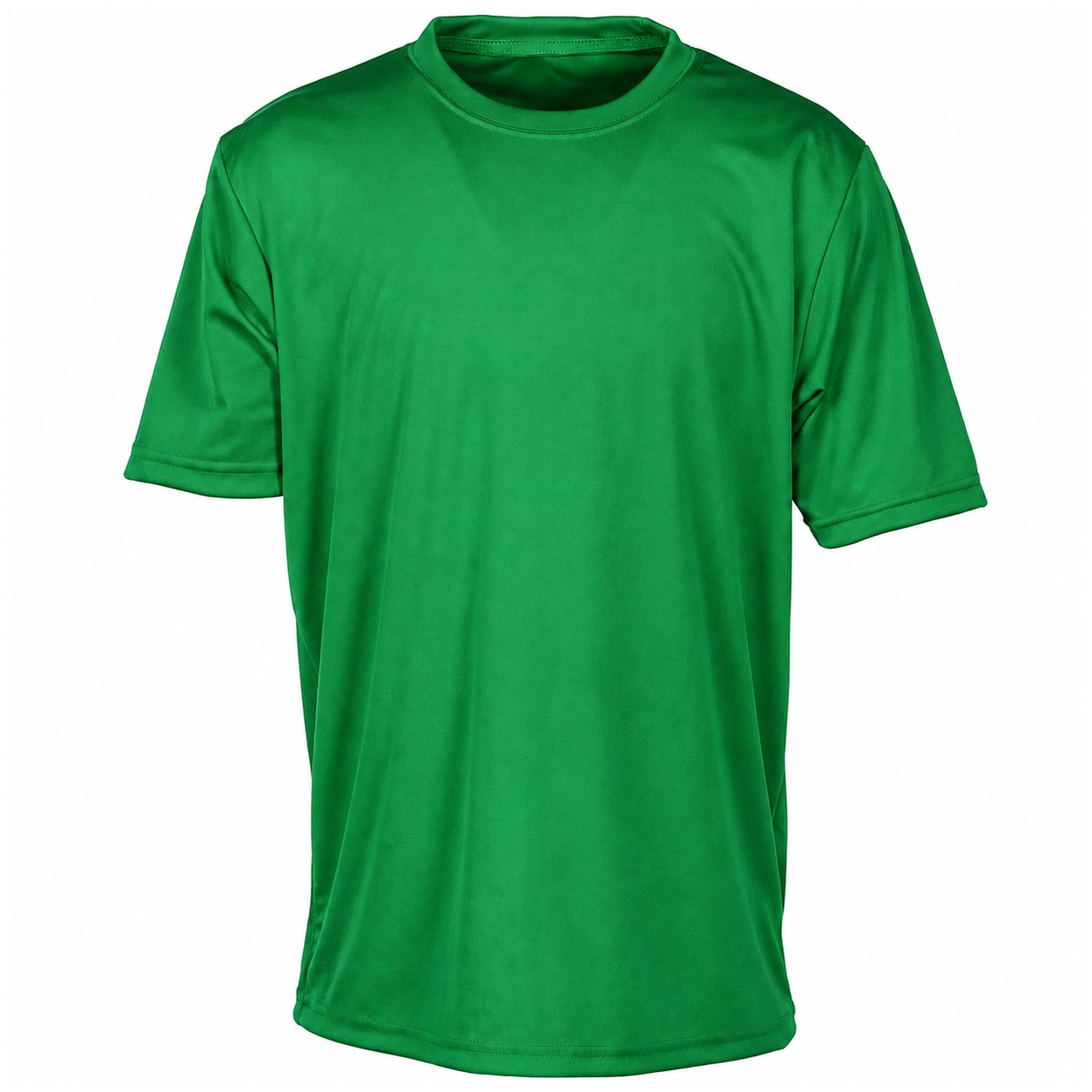 Youth Recycled Polyester Cooling Tee — Green