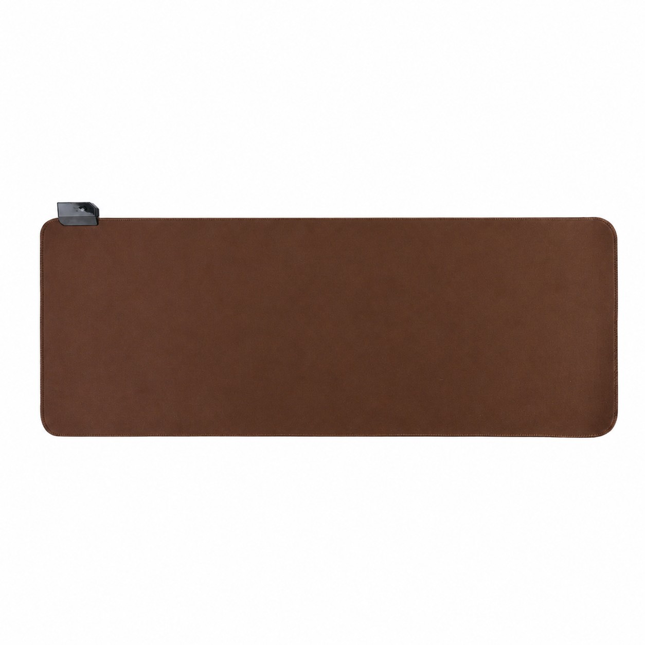 Oversized RGB Gaming Mouse Pad — Brown