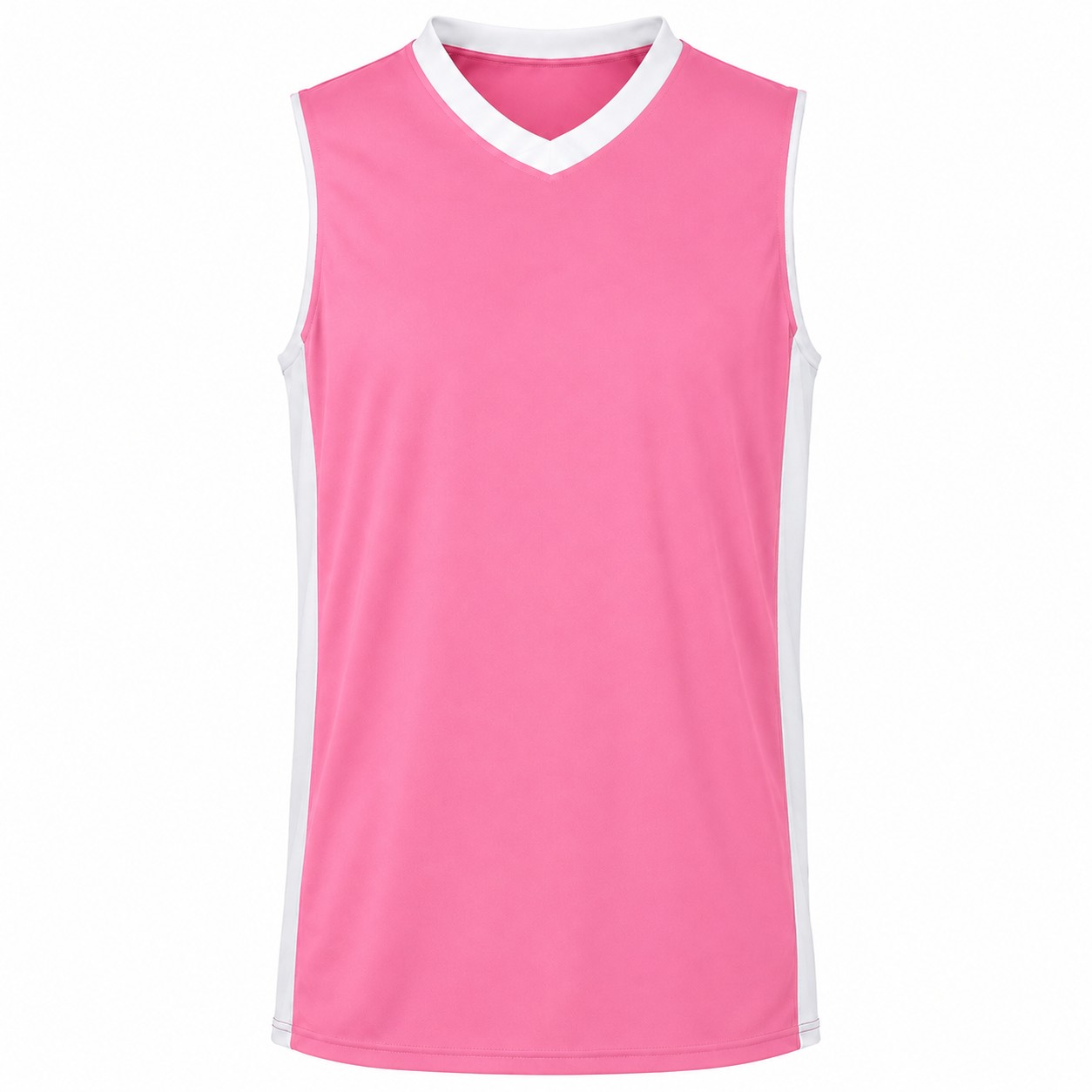 Men's Polyester Basketball Jersey — Pink