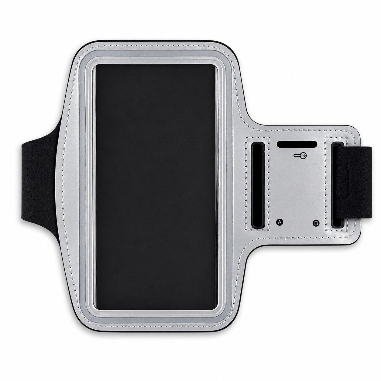 Ergonomic PVC Running Phone Armband — view 2