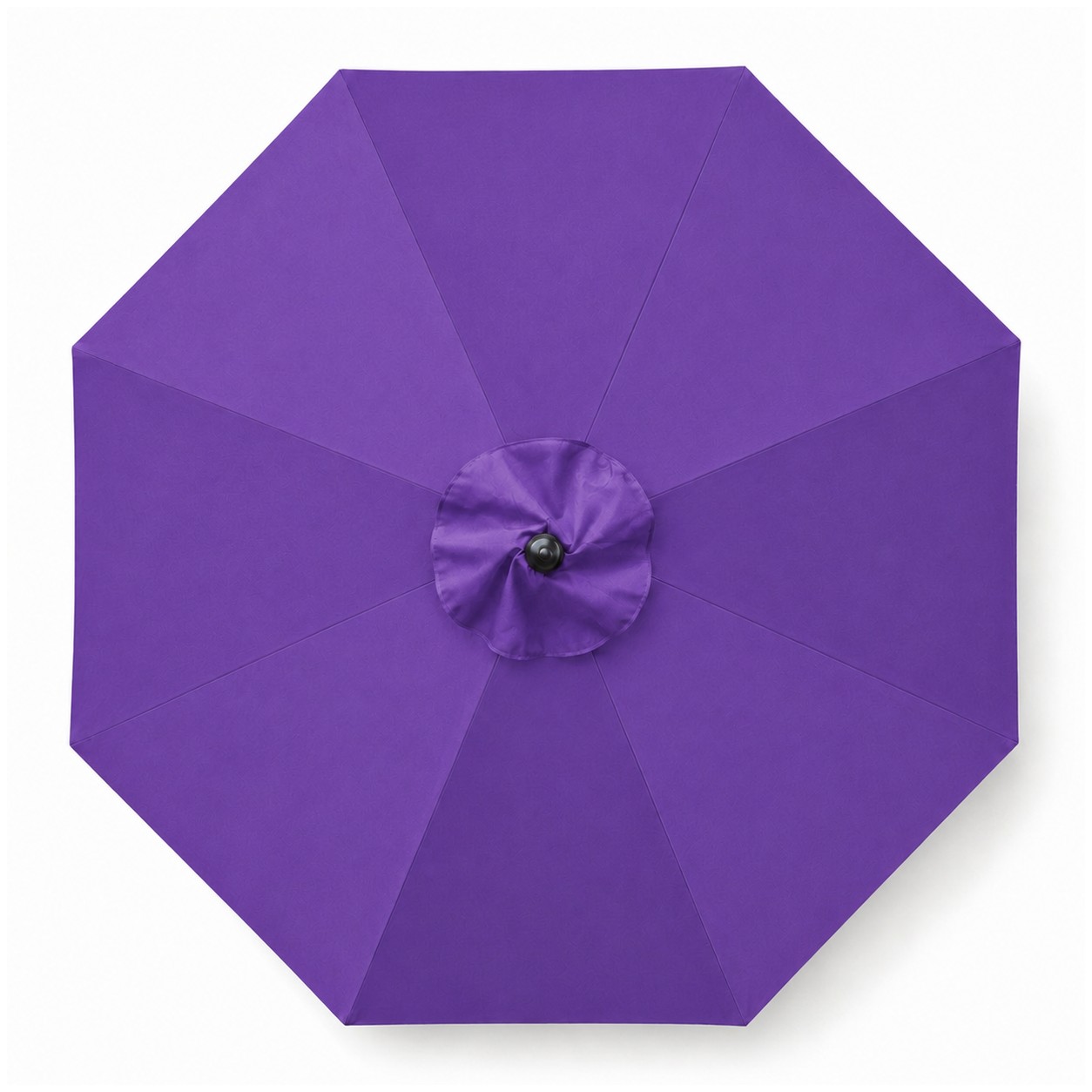 9' Aluminum Market Umbrella Crank Lift — Purple