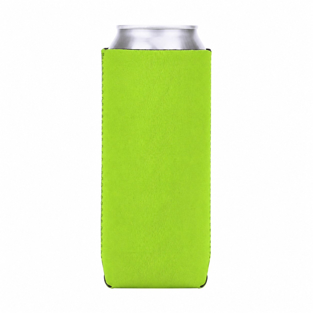 Tall Boy Neoprene Can Cooler — Lime Green