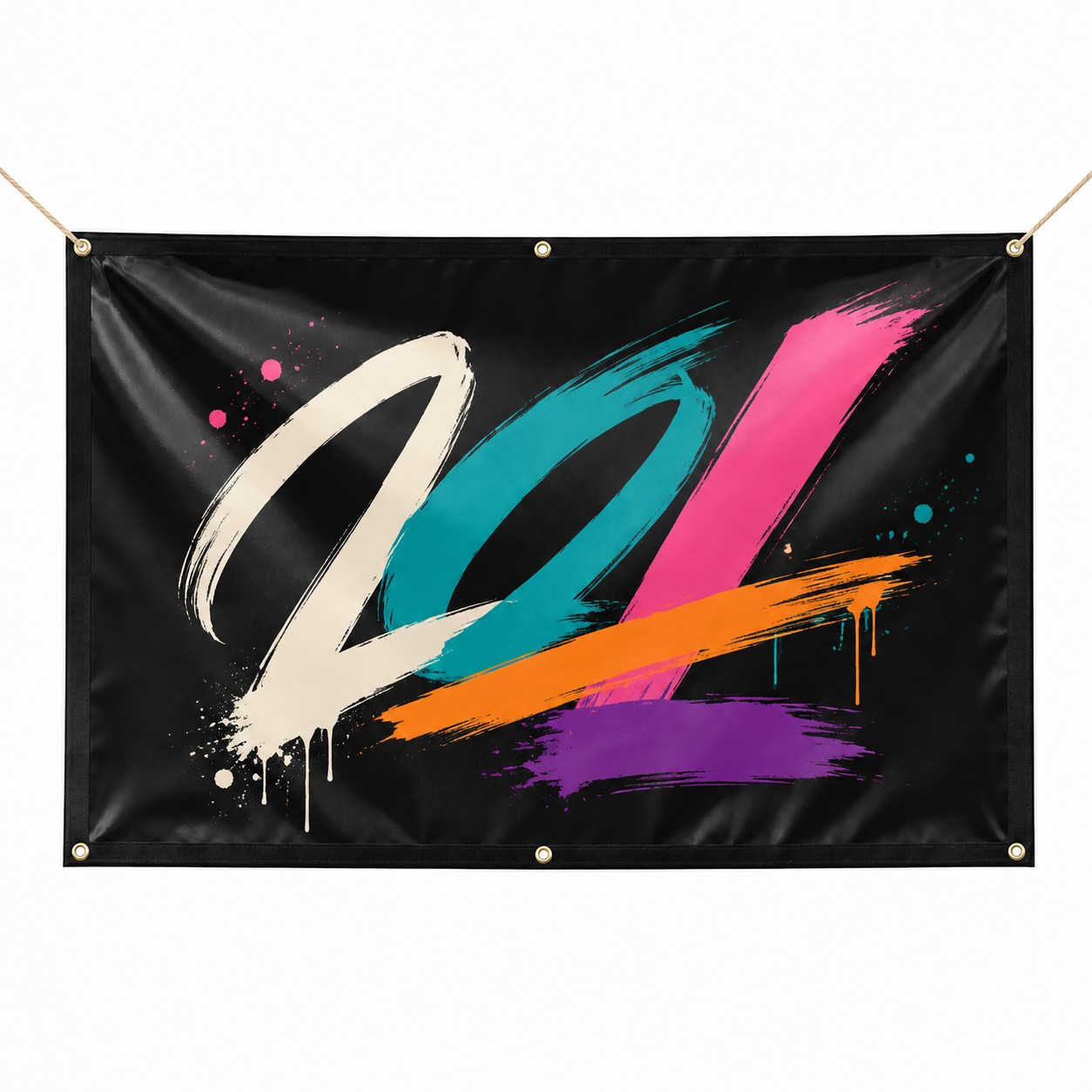 Large Matte Vinyl Banner