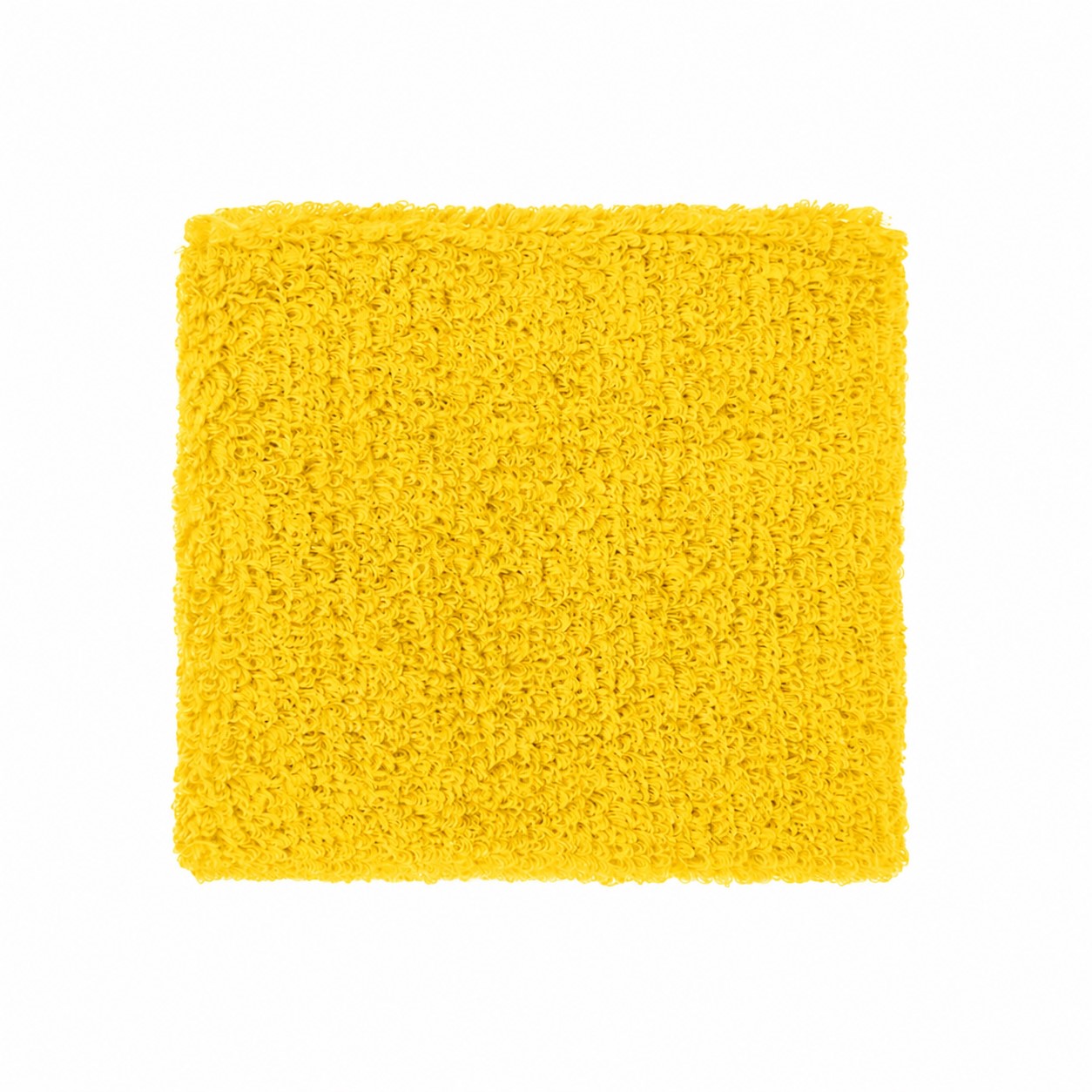 Athletic Sweatband Wristband — Yellow