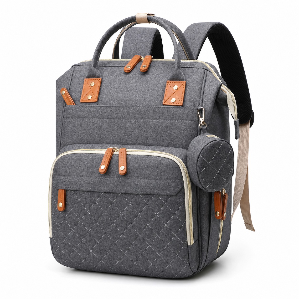 Lightweight Waterproof Diaper Backpack — view 2