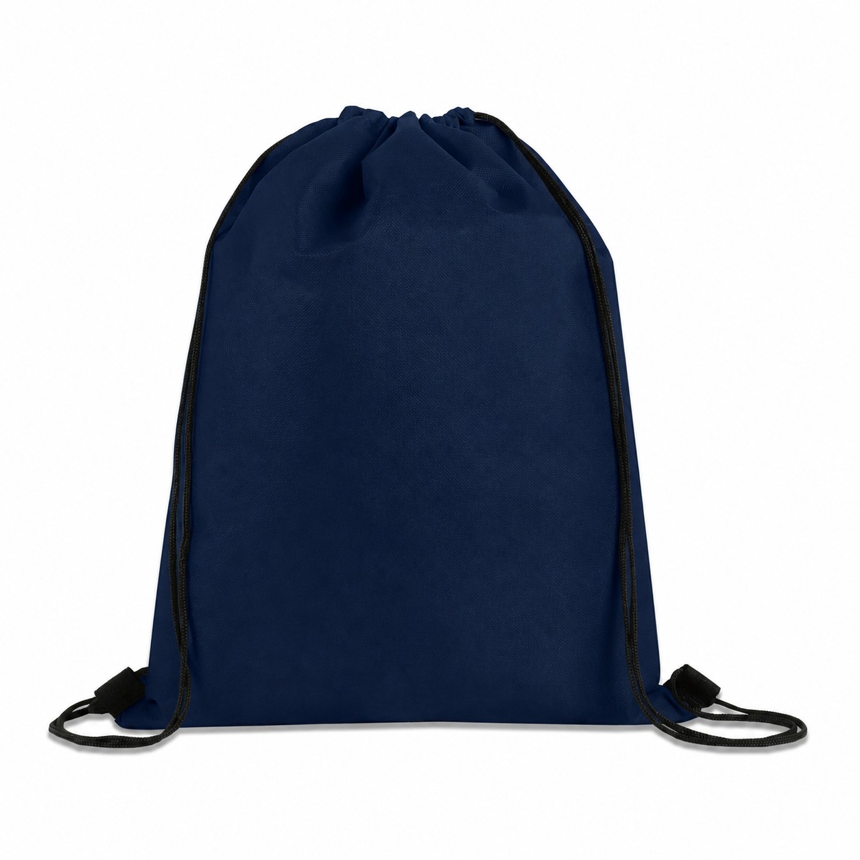 80GSM Non-Woven Drawstring Bag — Navy Blue