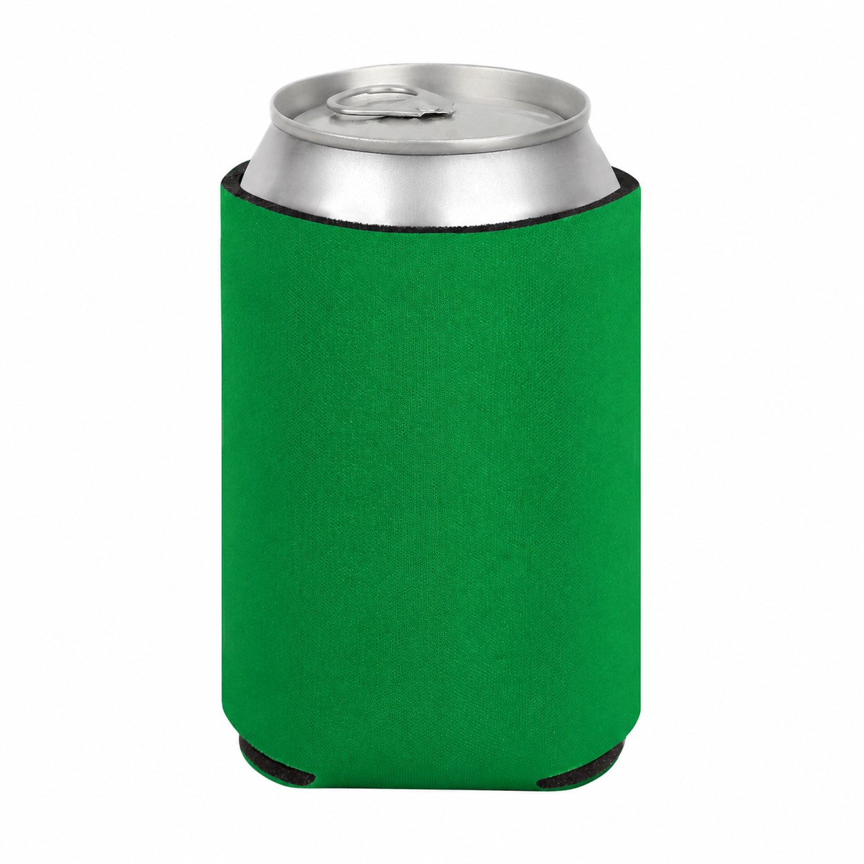 Economy Foam Can Cooler — Green