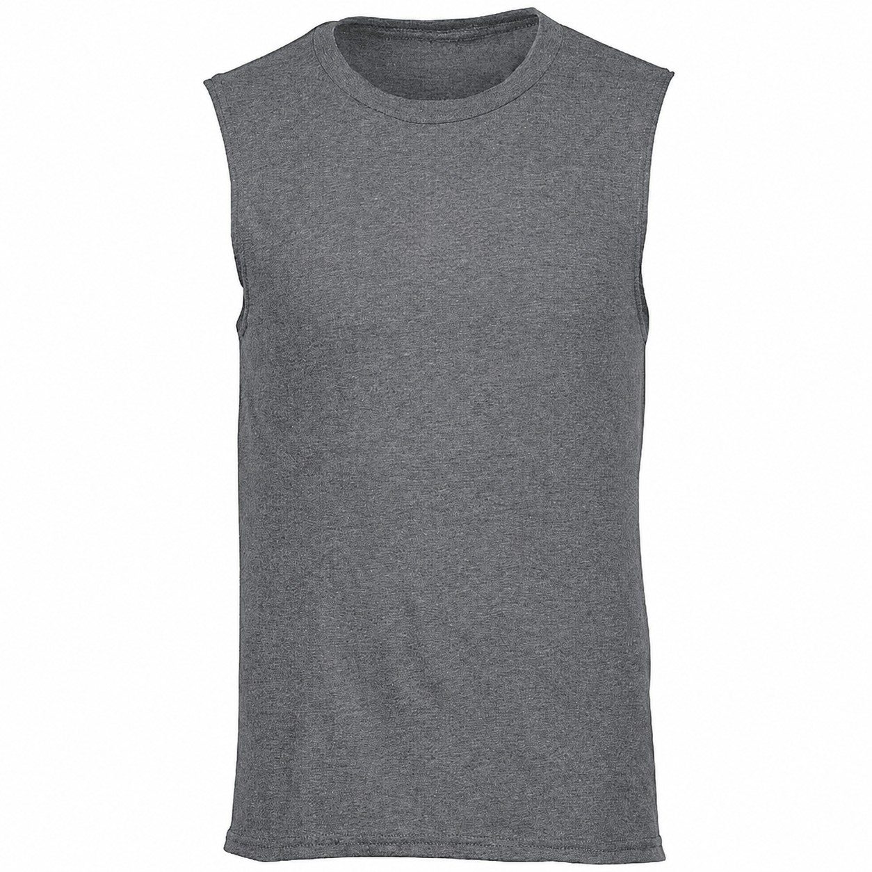 Combed Cotton Sleeveless Tank Top — view 2