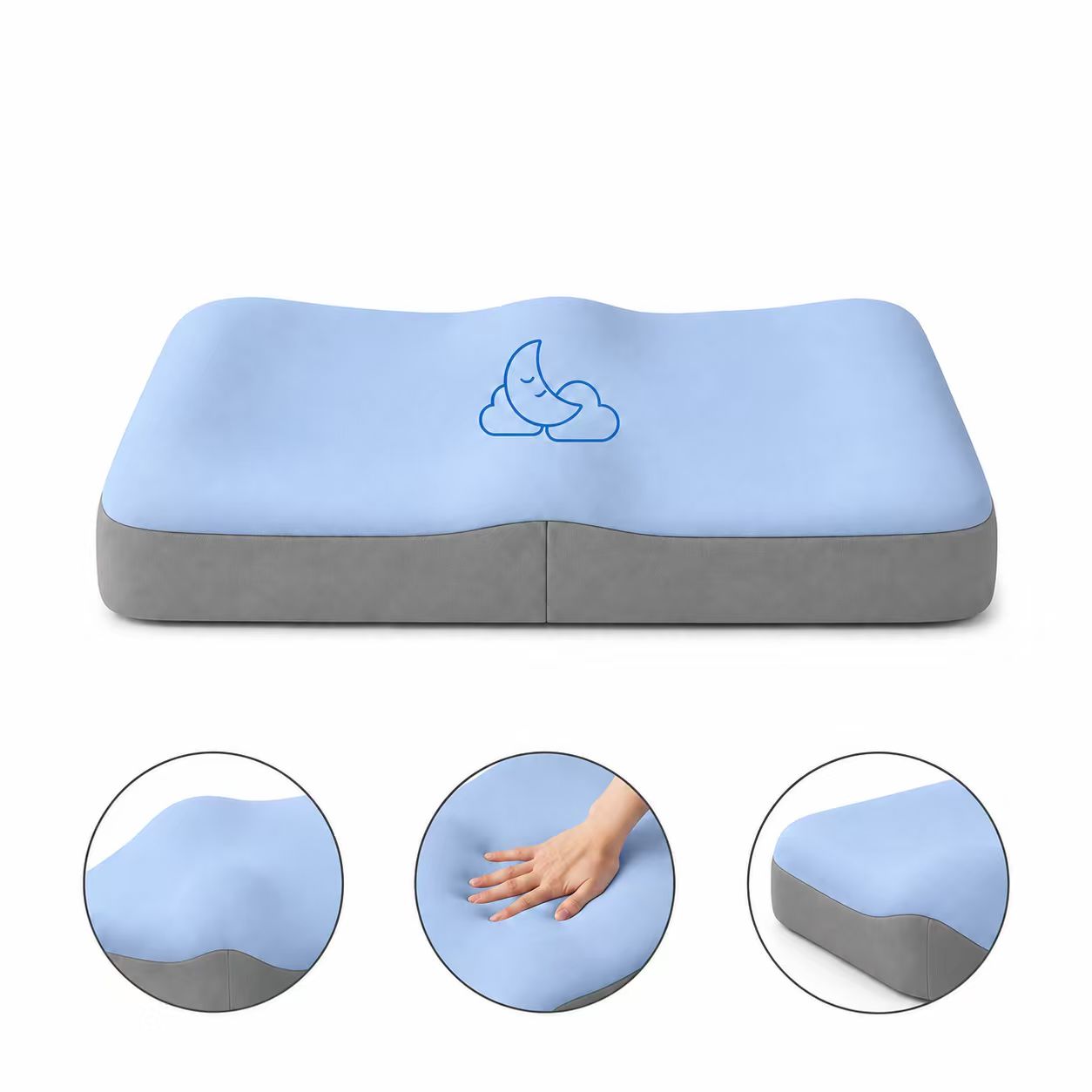 Contoured Student Memory Foam Booster Cushion