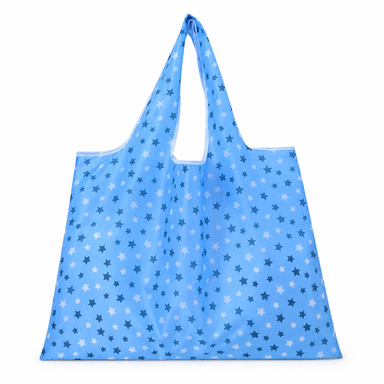 Polyester Shopping Tote With Attached Pouch — view 2
