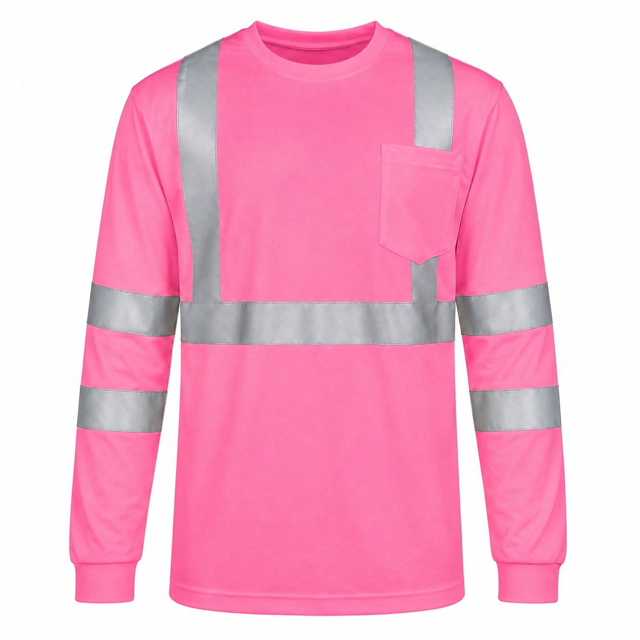 Long Sleeve Reflective Crewneck Shirt — view 9