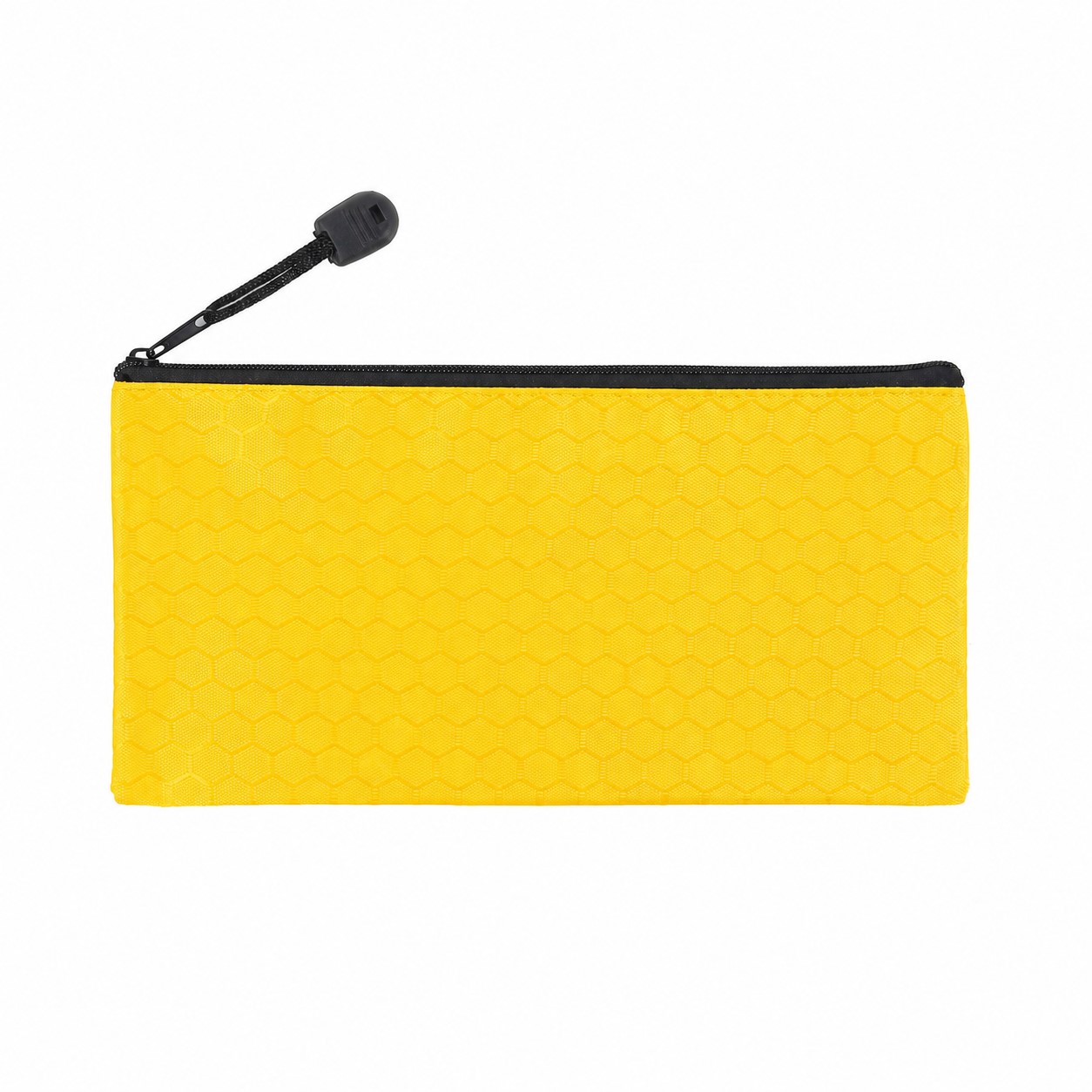 Zippered Storage 9" Travel Pouch — Yellow